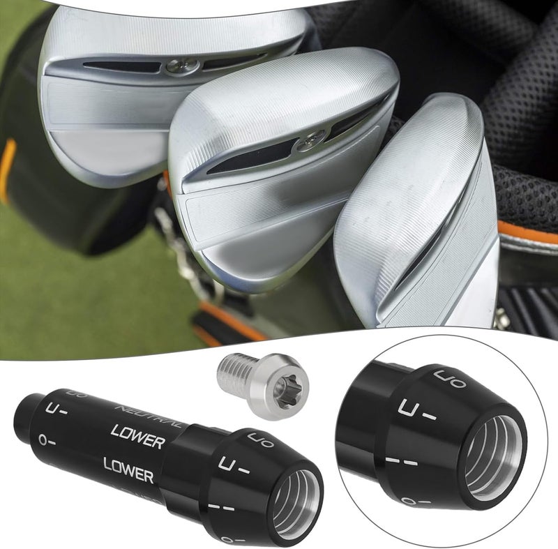 Briny River 1pc .335 RH Golf Shaft Adapter Golf Adapter Sleeve Aluminum Alloy 0.335 Golf Adapter Right Hand Compatible with Tour Edge Exotics C&E 723 722 721 EX10 - Image 3